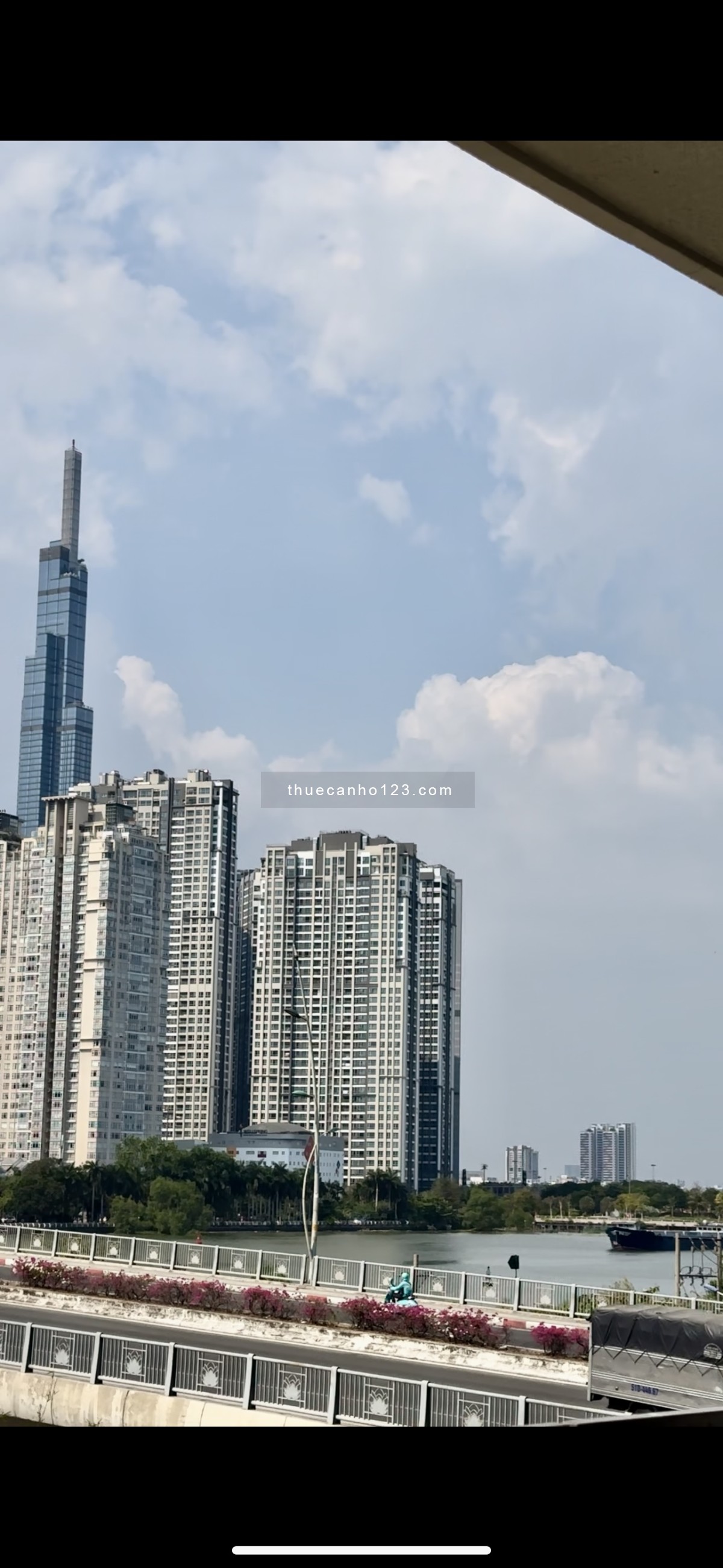 Cho thuê căn cực hiếm tại The River, căn 4PN sảnh thang máy riêng, view trực diện sông & Landmark81