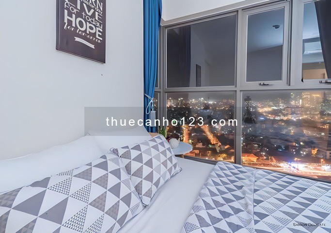 Cho thuê căn hộ Masteri Millennium, Quận 4. DT 110m2, 3PN, giá 23 triệu, nhà đẹp