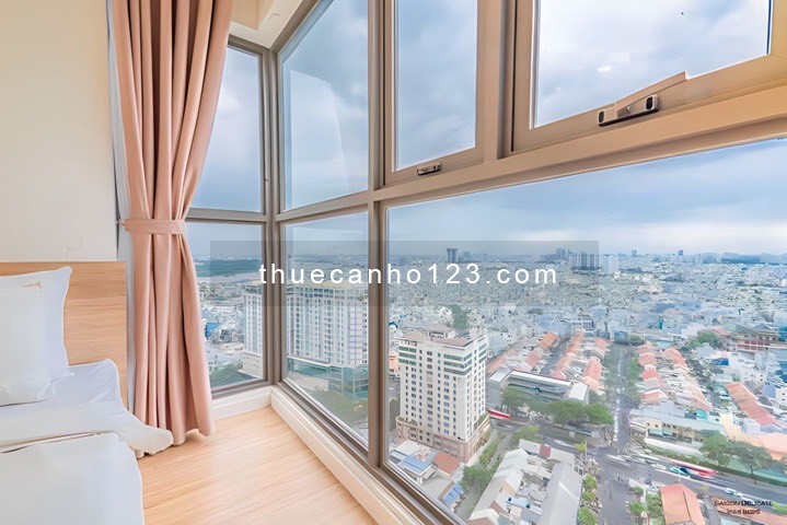 Cho thuê căn hộ Masteri Millennium, Quận 4. DT 110m2, 3PN, giá 23 triệu, nhà đẹp