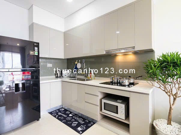 Cho thuê căn hộ Hùng Vương Plaza Q5 130m2, 3pn, 3wc, căn góc, bancon rộng, nhà đẹp. Giá: 20 tr/th