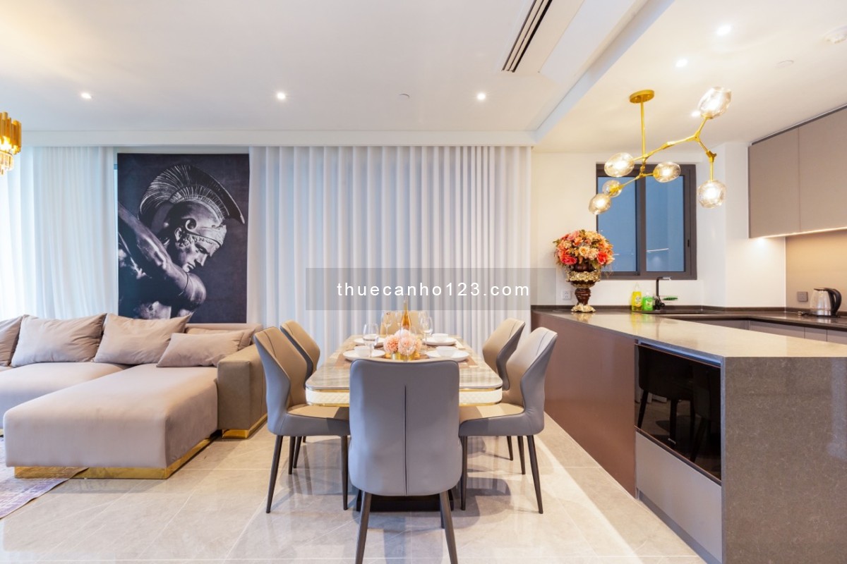 * The Opera - Metropole: Cho thuê 3PN, nội thất đầy đủ, thiết bị cao cấp, view sông SG cực đẹp.