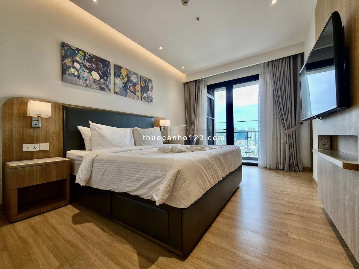 Cần cho thuê căn 2PN Zenity, view Bitexco, full nội thất, 3 Balcony