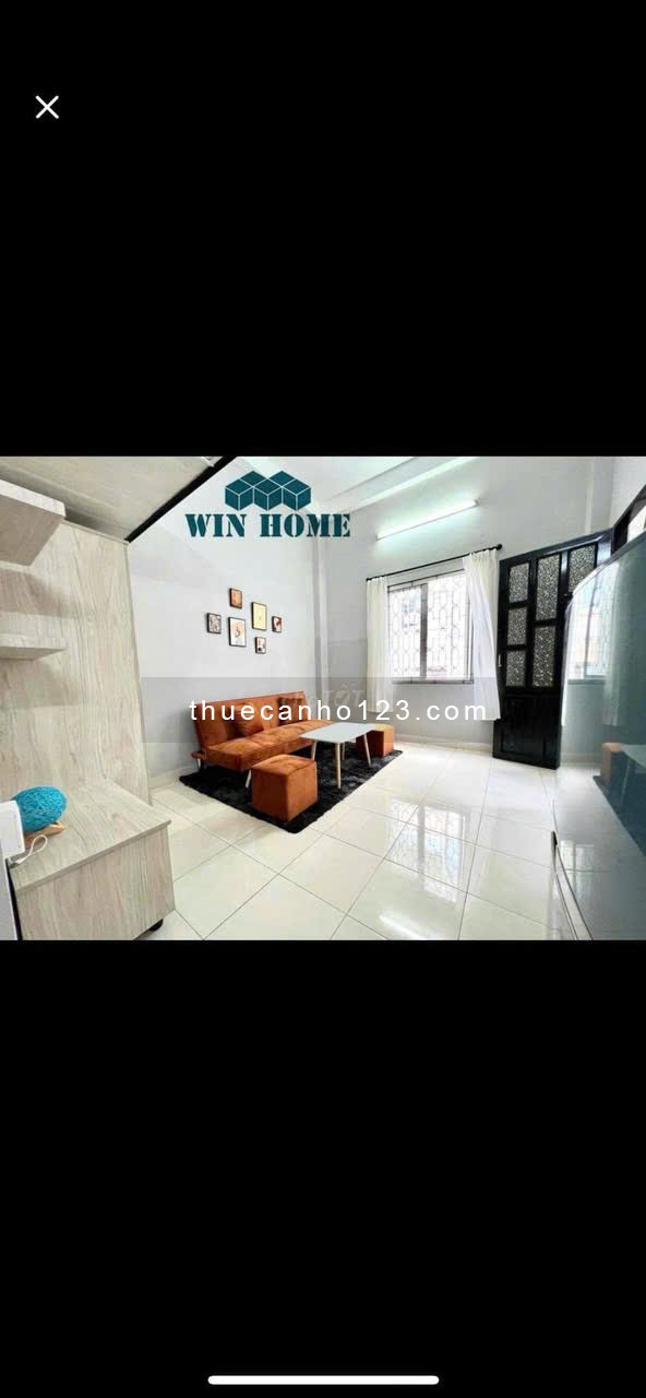 Căn hộ Duplex FULL nội thất có ban công cách sân bay Tân Sơn 500m