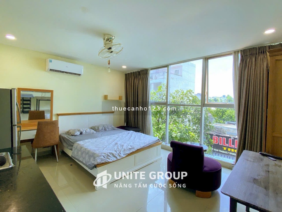 Studio cửa sổ gần Lotte Mart, Đh Tdt,Rmit, ufm quận 7. Gần quận 4 và Trung tâm. Gần Cresent mall, Sc