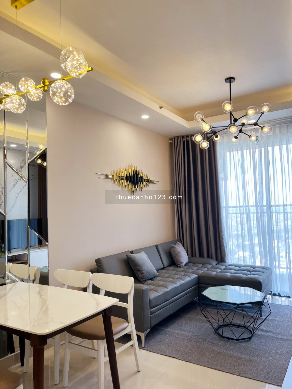 Cho thuê căn hộ Q7 Boulevard, 1 PN, 1 WC, 10 triệu, Full nội thất cao cấp, Nguyễn Lương Bằng, Quận 7