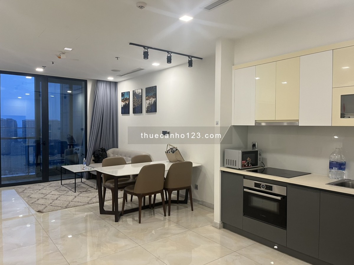 Cho thuê căn 2PN - 2WC, 86m2 Vinhomes BaSon full view Bitexco giá tốt