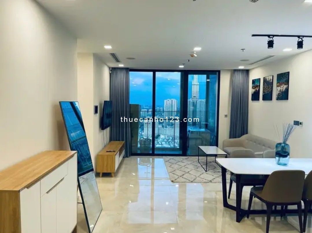 Cho thuê căn 2PN - 2WC, 86m2 Vinhomes BaSon full view Bitexco giá tốt