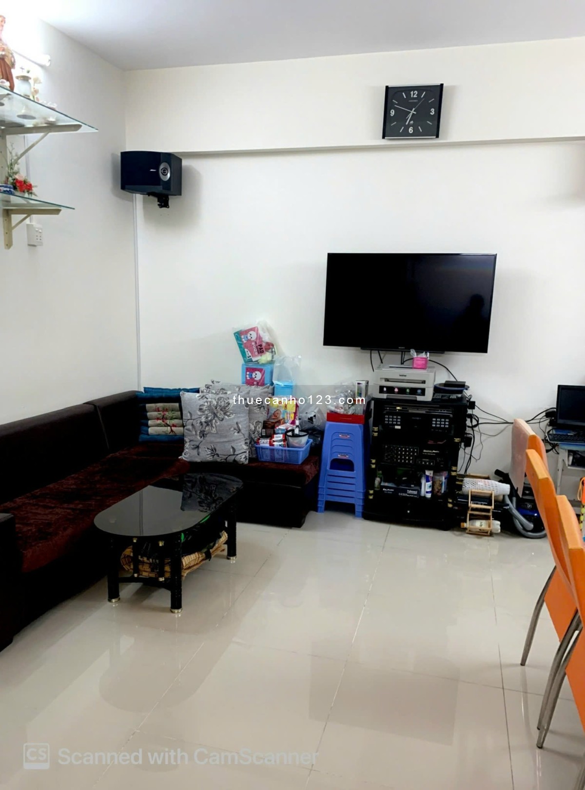 Chung cư 327, Nơ trang Long, p13, Bình thạnh: 70m2, 2p ngủ, 1wc, 7tr/tháng