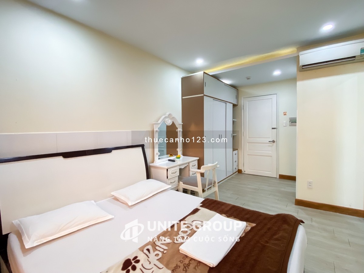 STUDIO cửa sổ full nội thất gần vòng coay Trung Sơn, cầu Nguyễn Văn Cừ