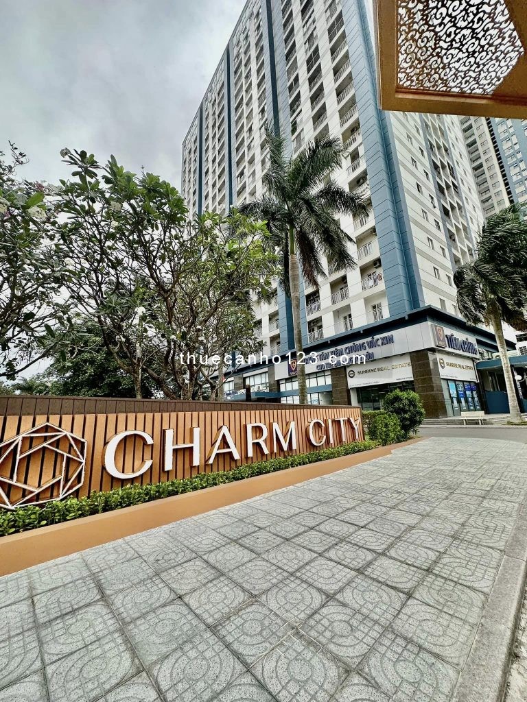CHO THUÊ CĂN HỘ 3 PHÒNG NGỦ, CÓ HỒ BƠI, ĐƯỢC NUÔI PET (CHUNG CƯ CHARM CITY, CẠNH VINCOM)