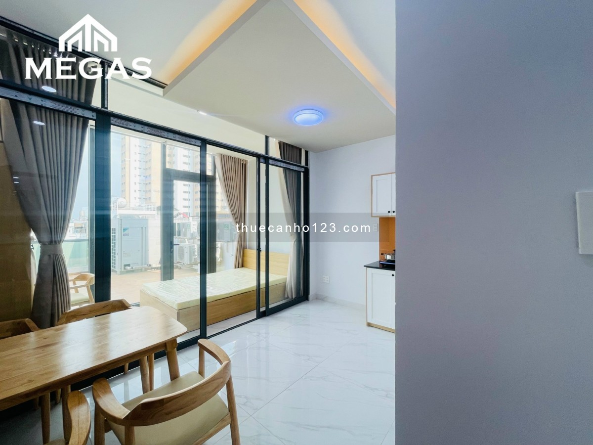 CĂN HỘ 1PN TÁCH BẾP VIEW KÍNH NGAY NGÃ TƯ LẠC LONG QUÂN - ÂU CƠ, FULL NỘI THẤT MỚI