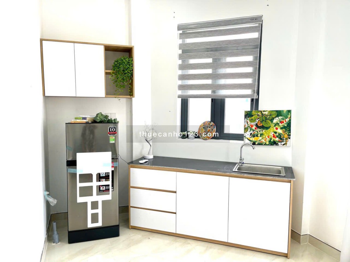 CĂN HỘ MINI STUDIO BALCON FULL NỘI THẤT CÓ THANG MÁY NGAY NGUYỄN THƯỢNG HIỀN PHÚ NHUẬN