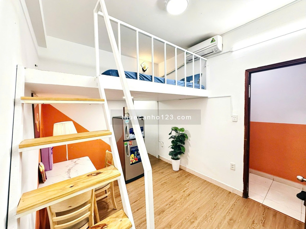 Cho Thuê Căn Hộ Duplex Full Nội Thất Ngay Tại Trung Tâm Quận 10 Sát Bên Vạn Hạnh Mall