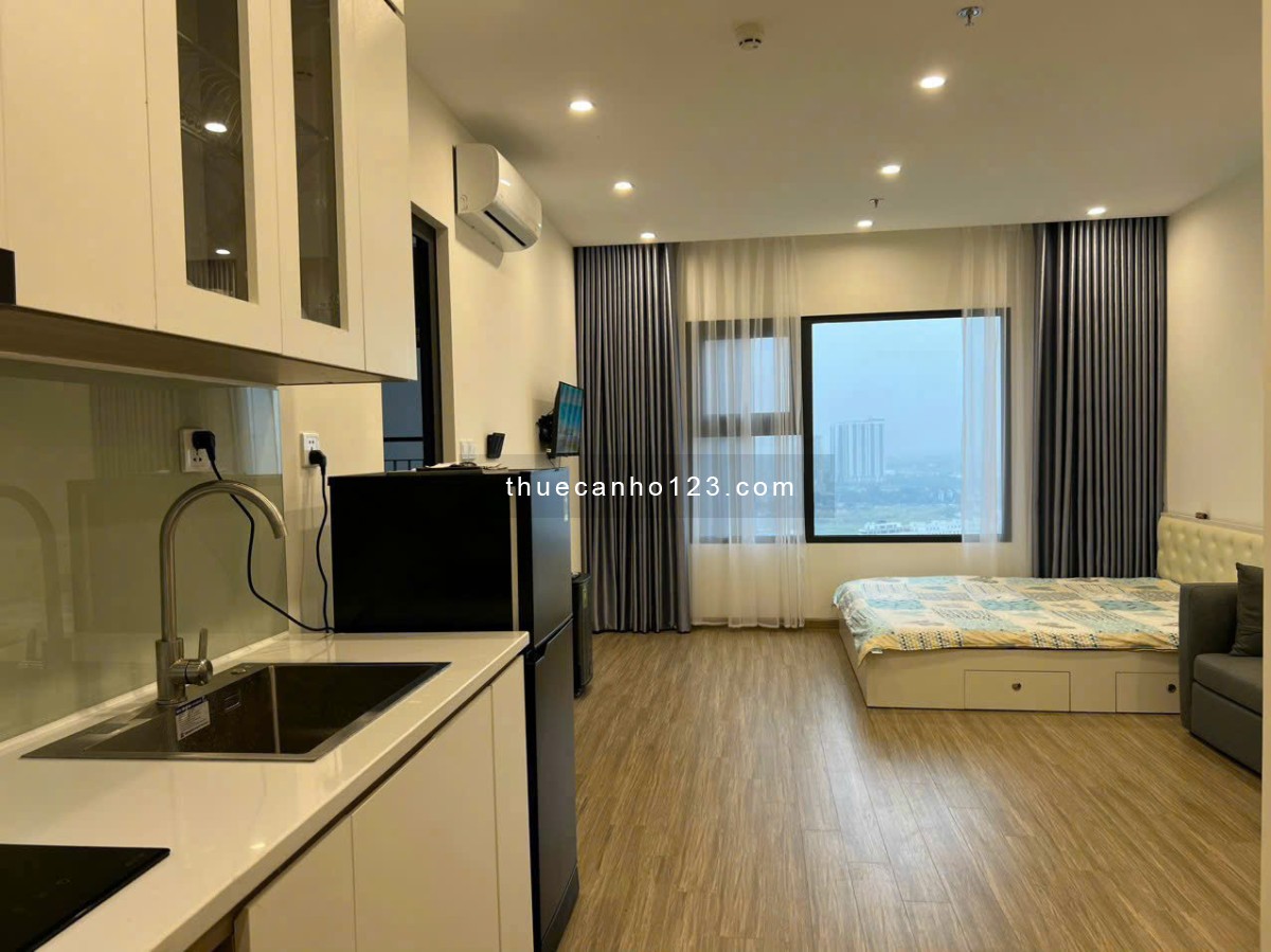 Cần cho thuê Studio full đồ 32m phân khu The Sakura chỉ 7,5tr/tháng Vinhomes Smart