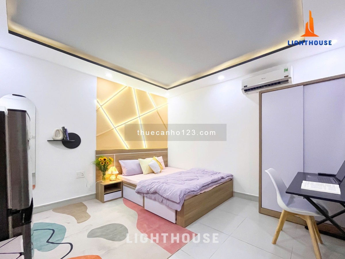 Cho thuê phòng Studio cực xinh đầy đủ nội thất cao cấp tại quận 10 gần Đại Học UEH - HUFLIT