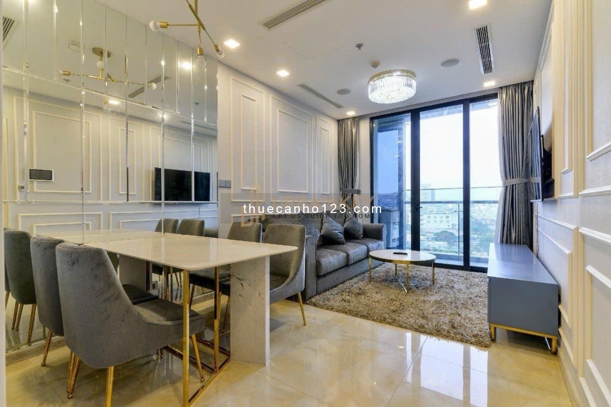 Cho thuê căn hộ Vinhomes Golden River Bason 1PN giá tốt, thiết kế có gu