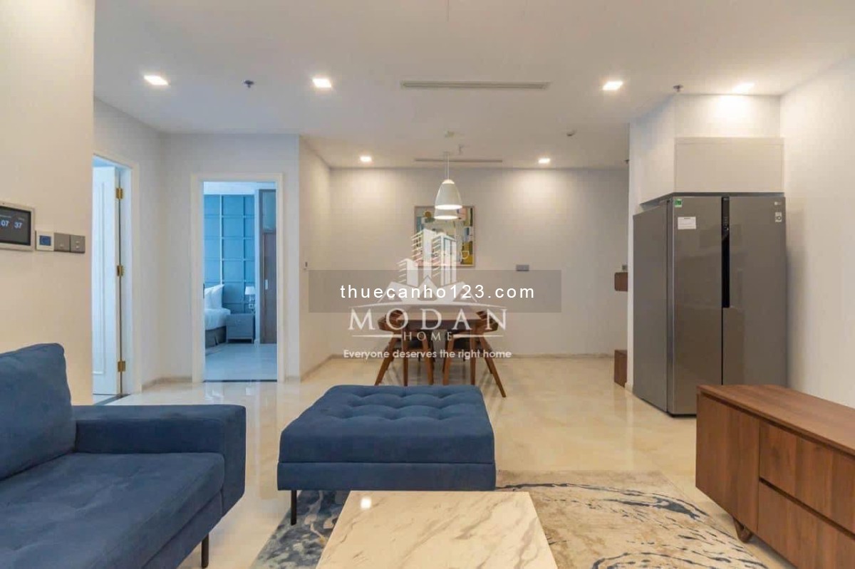 Cho thuê Vinhomes Bason 3PN view sông tầng cao giá 34tr/th