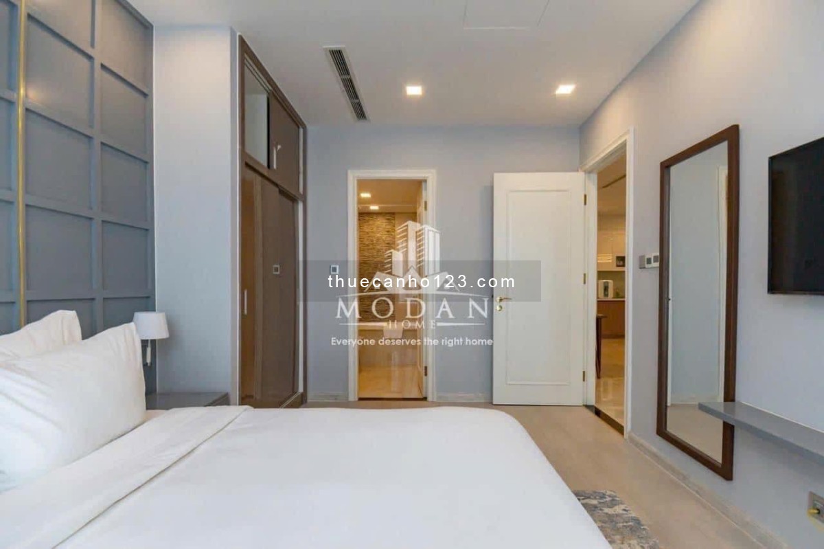 Cho thuê Vinhomes Bason 3PN view sông tầng cao giá 34tr/th