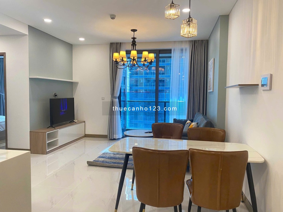 Sunwah Pearl_Căn hộ cho thuê 2PN_Full NT chỉn chu_88m2_View sông_Giá tốt 32tr