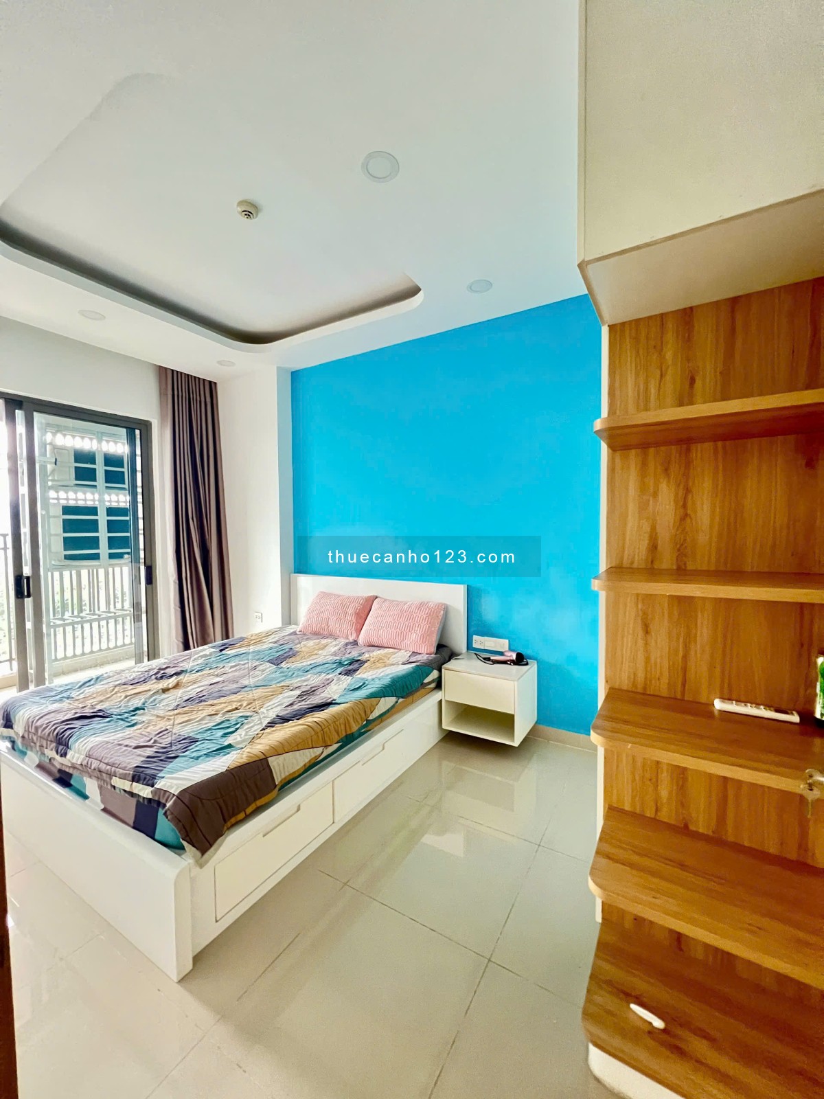 1PN 55m2, Nội Thất Đầy Đủ Cho thuê Gía 14tr/tháng Hotline 0906233195 Tại Sunrise City View