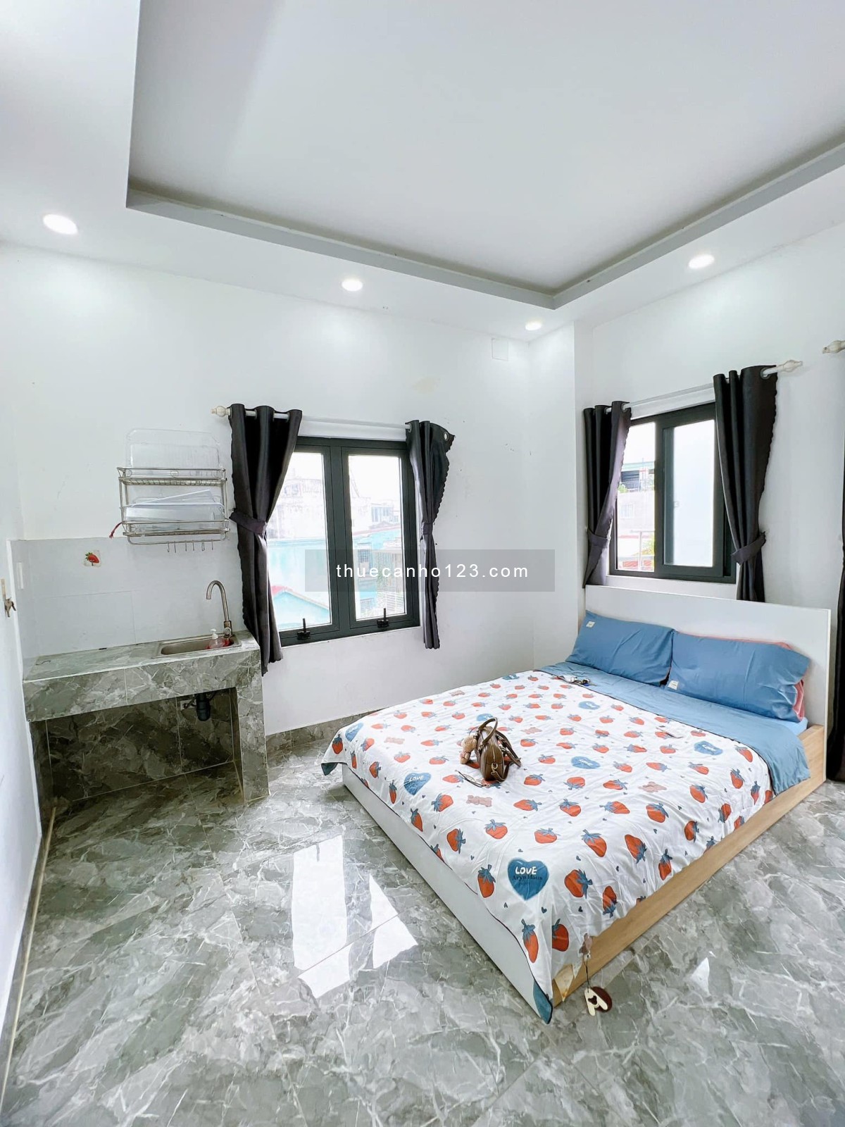 CĂN HỘ STUDIO FULL Nội Thất - Thoáng Mát Tại Trường Chinh P.12 Tân Bình