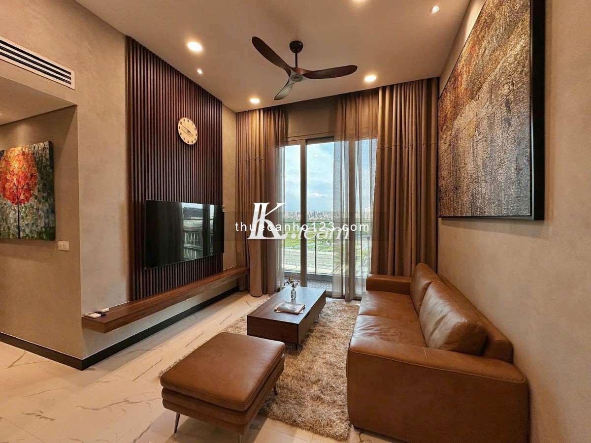 2PN Empire City 93m2 View Landmark 81 + Quận 2 Full Nội Thất Cho Thuê