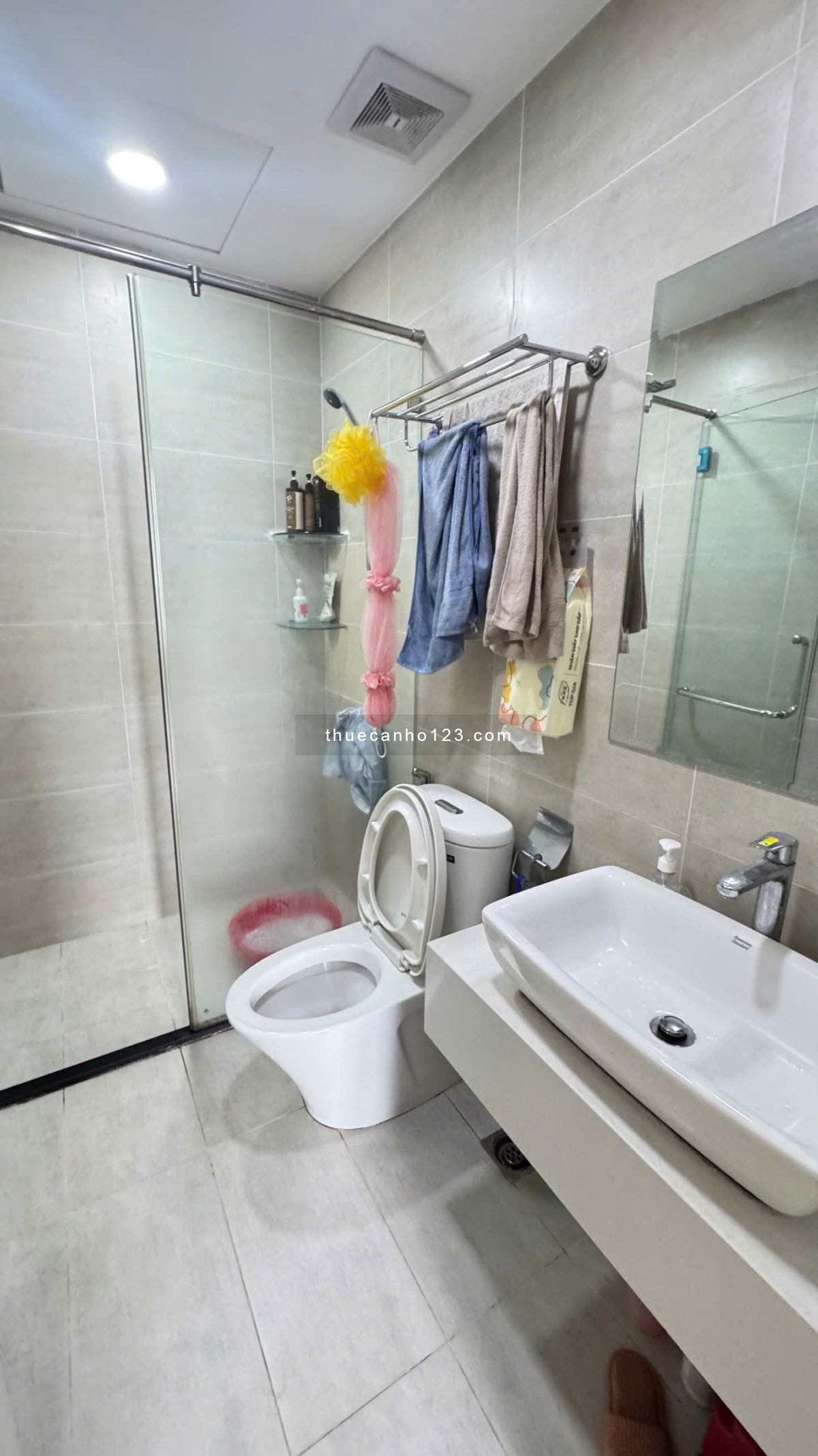 Cho thuê CH Central Premium Q8, 854 Tạ Quang Bửu, P5, Q8. DT 73m2, 2WC, Full NT. giá 12tr