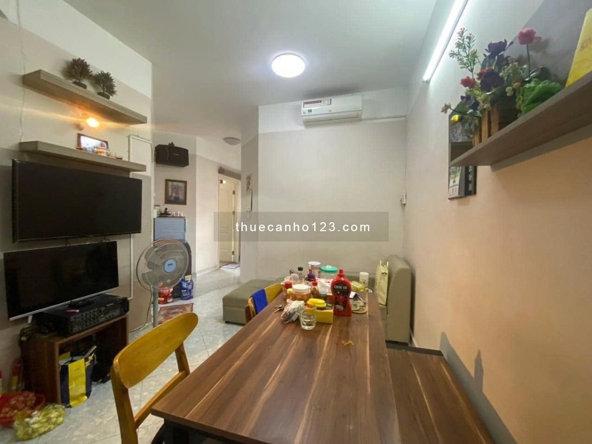 Cho thuê chung cư Lotus Garden, Trịnh Đình Thảo, Hoà Thạnh, TP: 65m2, 2pn, 2wc nt 9tr5