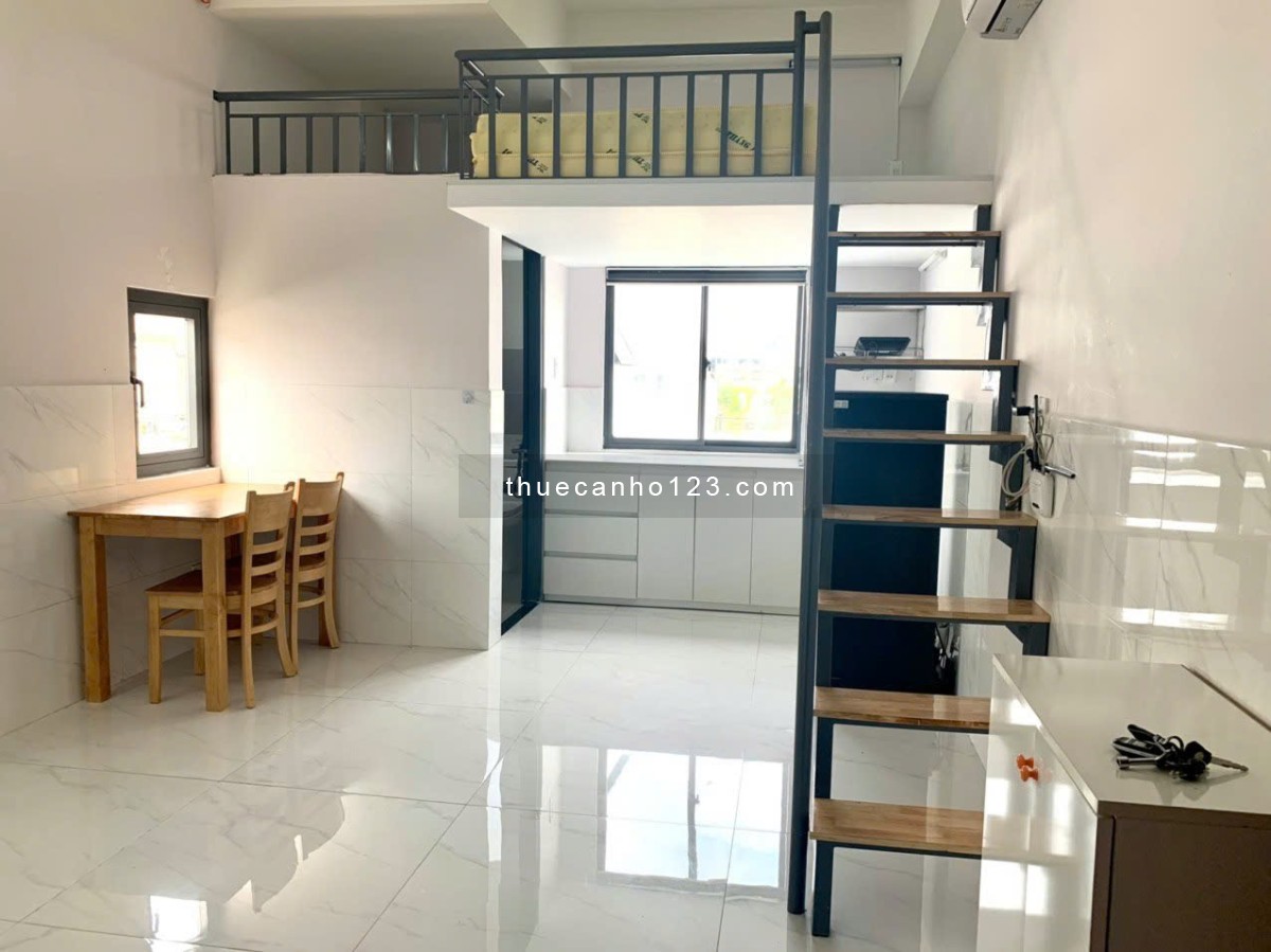 PHÒNG TRỌ GÁC RỘNG NHIỀU CỬA SỔ GẦN MŨI TRƯỜNG CHINH CỘNG HOÀ TÂN BÌNH