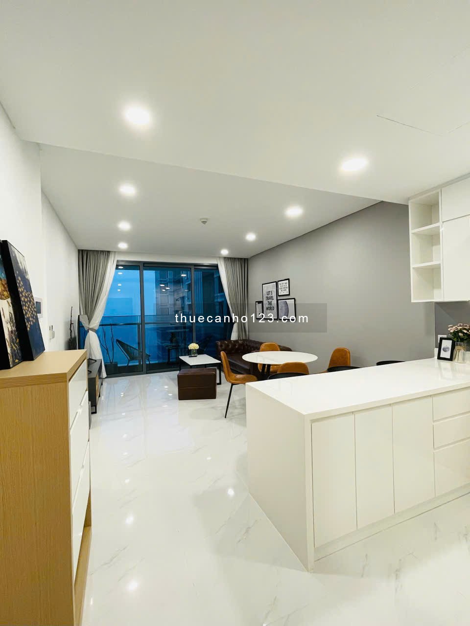 Cho Thuê Căn Hộ 2PN Sunwah Pearl, View Sông Tuyệt Đẹp - Full Nội Thất, Giá Chỉ 39 Triệu