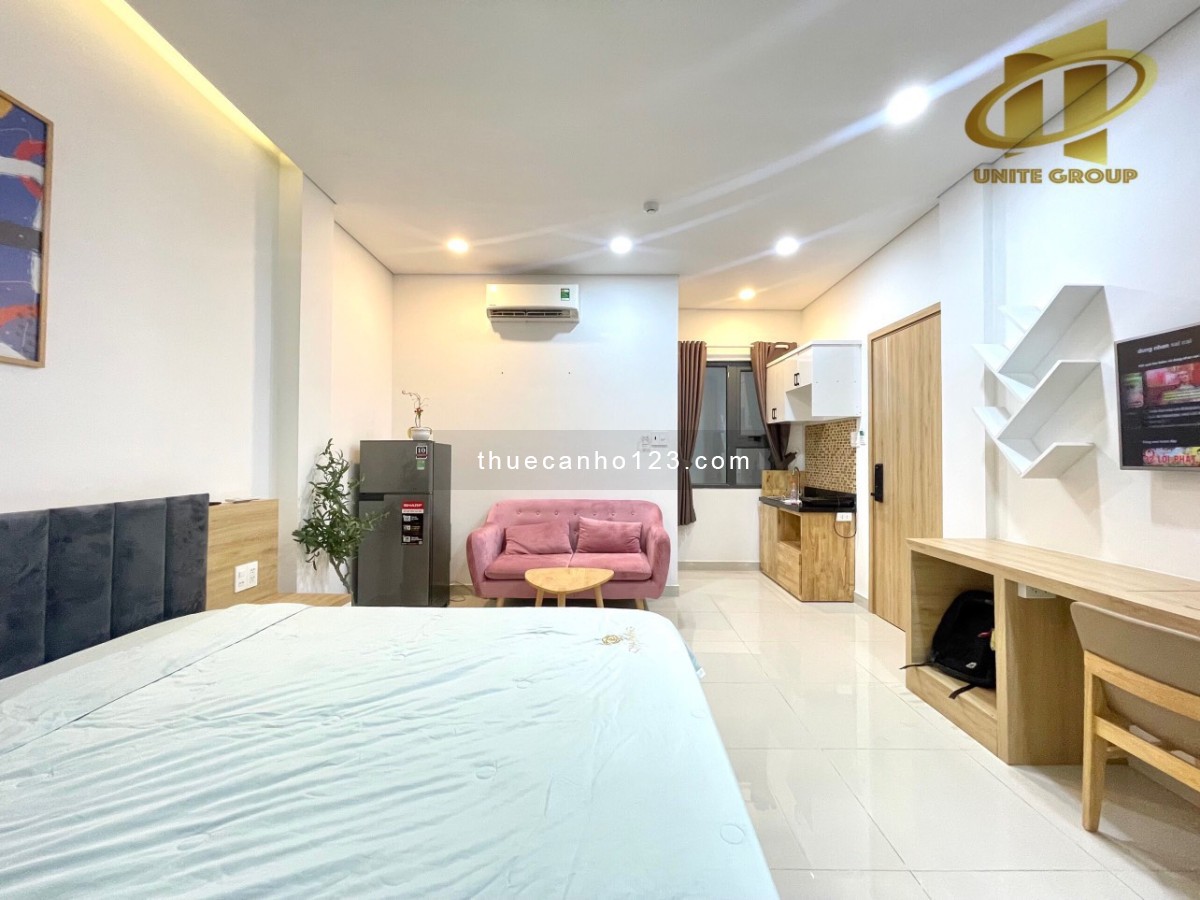 CHO THUÊ STUDIO FULL NỘI THẤT, TÔN THẤT THUYẾT, Q4 GẦN CẦU TÂN THUẬN, NHÀ THỜI GIÁO XỨ XÓM CHIẾU