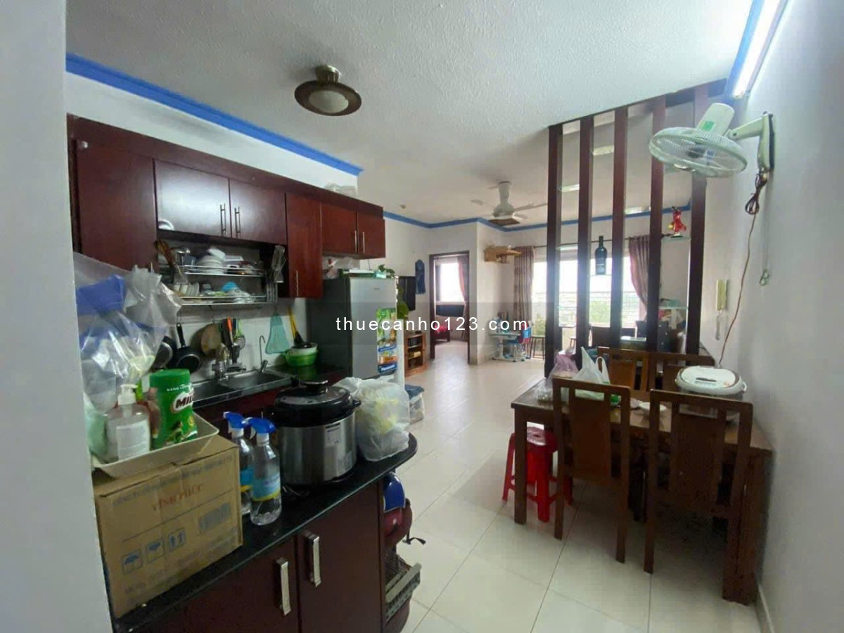 Chung cư Trung Đông, Trịnh Đình Thảo, Hoà Thạnh, TP: 60m2 2pn, wc nt 9tr