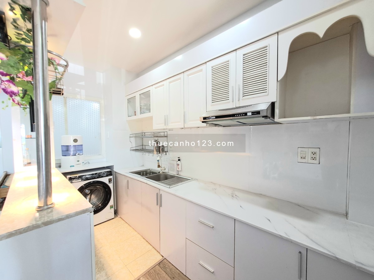 CĂN GÓC 2PN, 2WC, 82M2, 9,5TR/TH, FULL NT, 2 BAN CÔNG, KIMHONG - FORTUNA 306 VƯỜN LÀI