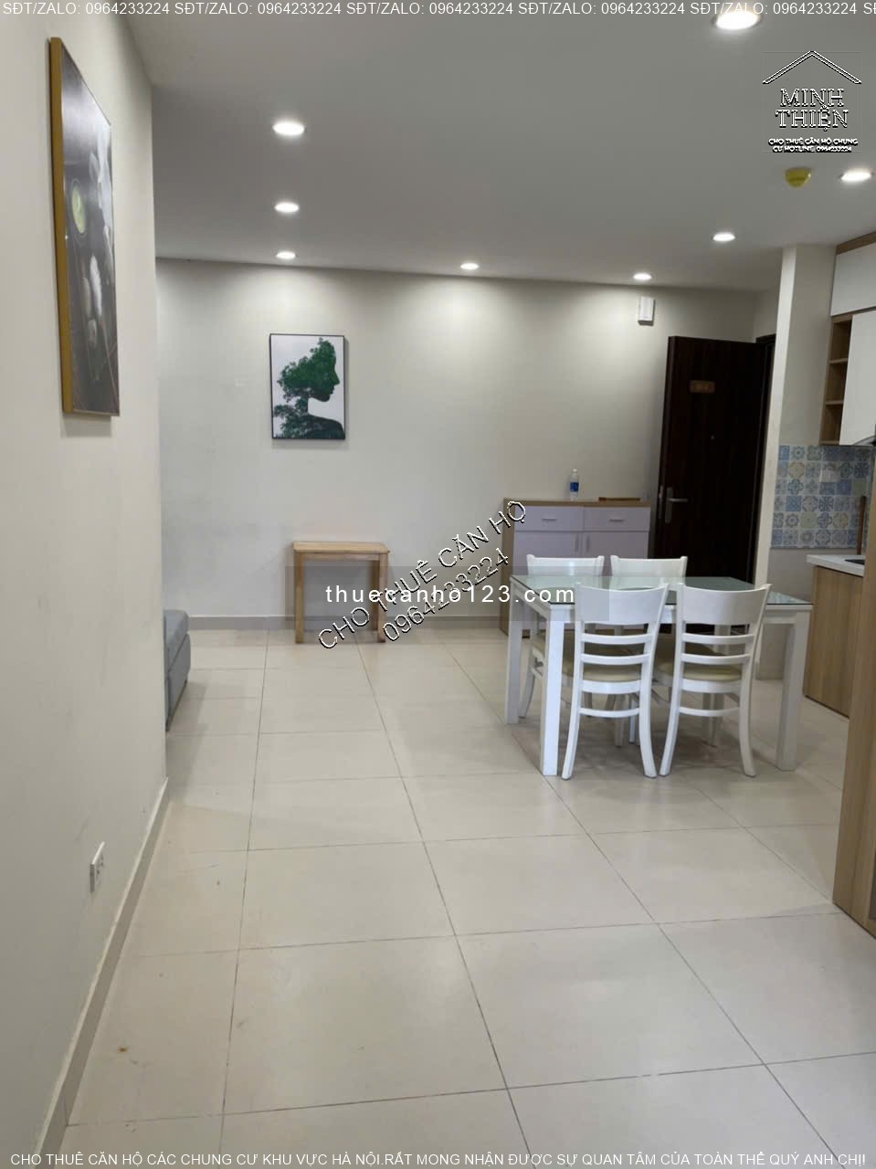 (Chung Cư Flc Green Apartment) Cho Thuê Căn Hộ 3 Phòng Ngủ, 2 Vệ Sinh, Full Nội Thất