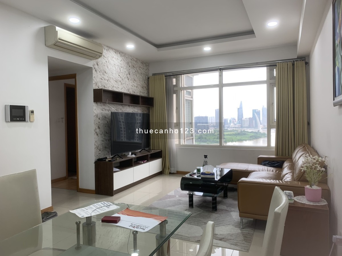 Cho thuê căn hộ Saigon Pearl, 2 phòng ngủ, view sông tuyệt đẹp giá 19 triệu/tháng