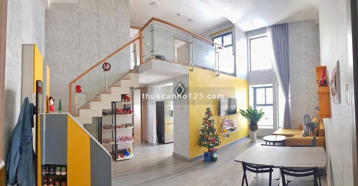 Căn hộ Duplex 3PN, 90m2, full nội thất cho thuê chỉ 14 triệu/tháng, ngay trung tâm Quận 2