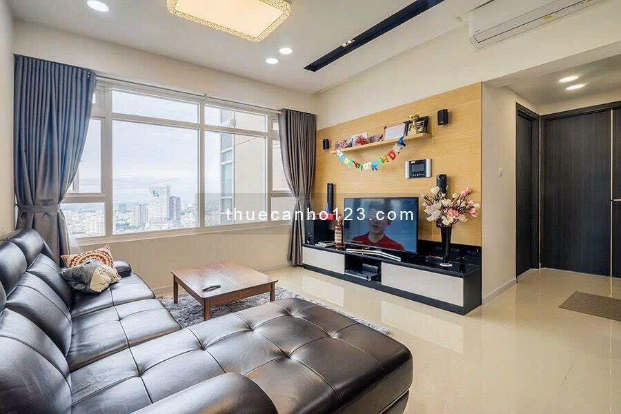 Cho thuê căn hộ Saigon Pearl, 2 phòng ngủ, lầu cao view đẹp, nội thất cao cấp giá 20 triệu/tháng