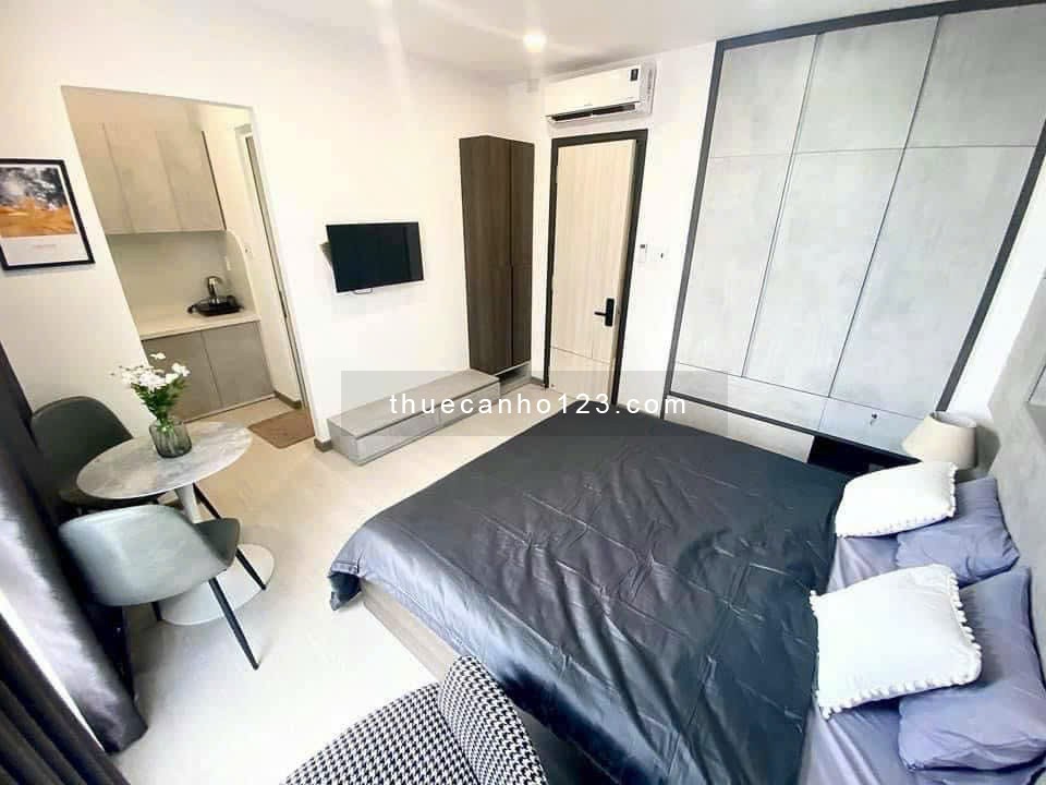 Cho thuê căn hộ studio cửa sổ 25m2 full NT ngay Điện Biên Phủ Bình Thạnh gần Hutech