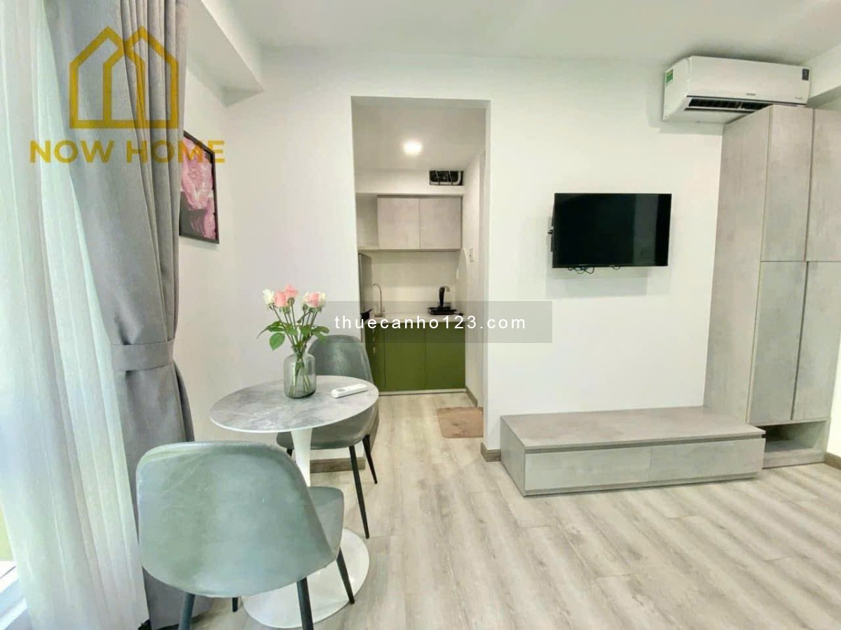 Cho thuê căn hộ studio cửa sổ 25m2 full NT ngay Điện Biên Phủ Bình Thạnh gần Hutech