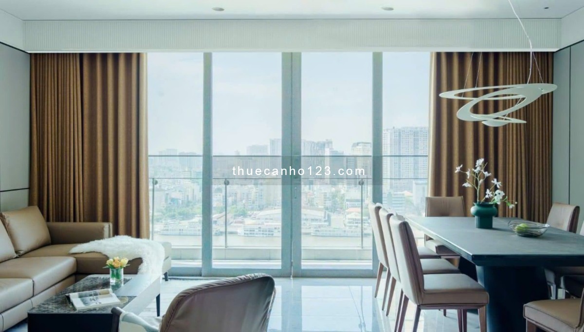 Cho thuê 3PN view BITEXCO đầy đủ nội thất mới 99,9% Empire City quận 2