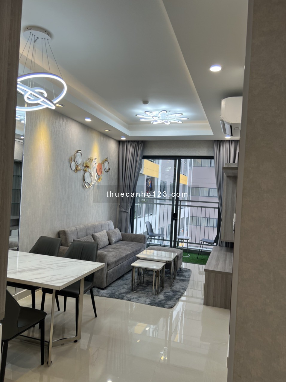 Cho thuê căn hộ Q7 Riverside 1PN 2PN 3PN rèm máy lạnh - full nội thất