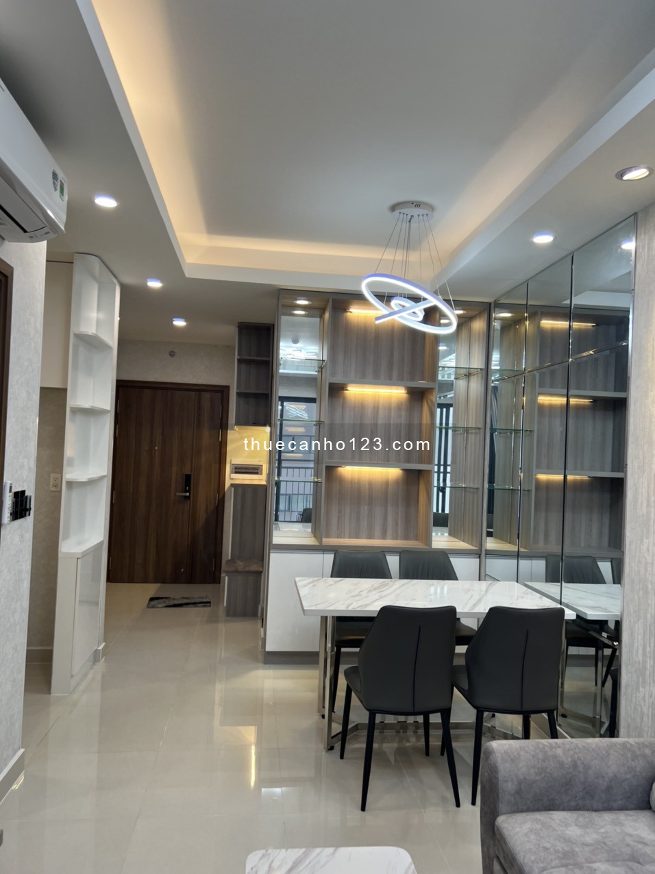 Cho thuê căn hộ Q7 Riverside 1PN 2PN 3PN rèm máy lạnh - full nội thất