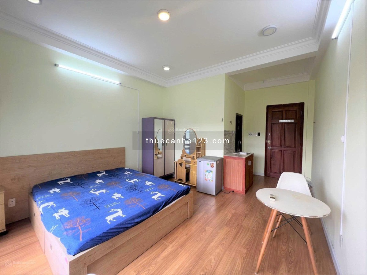 STUDIO LUXURY VIEW HÀ ĐÔ SANG XỊN MỊN VỪA HOÀN THIỆN NGAY VÒNG XOAY DÂN CHỦ ĐƯỜNG CMT8 QUẬN 10