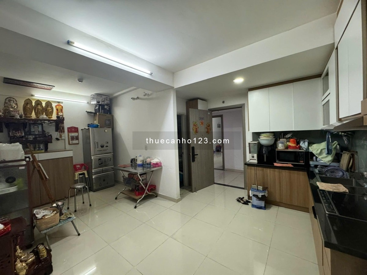 Cho thuê chung cư Trịnh Đình Thảo, Hoà Thạnh, TP: 60m2, 2p ngủ, nt 9tr/tháng