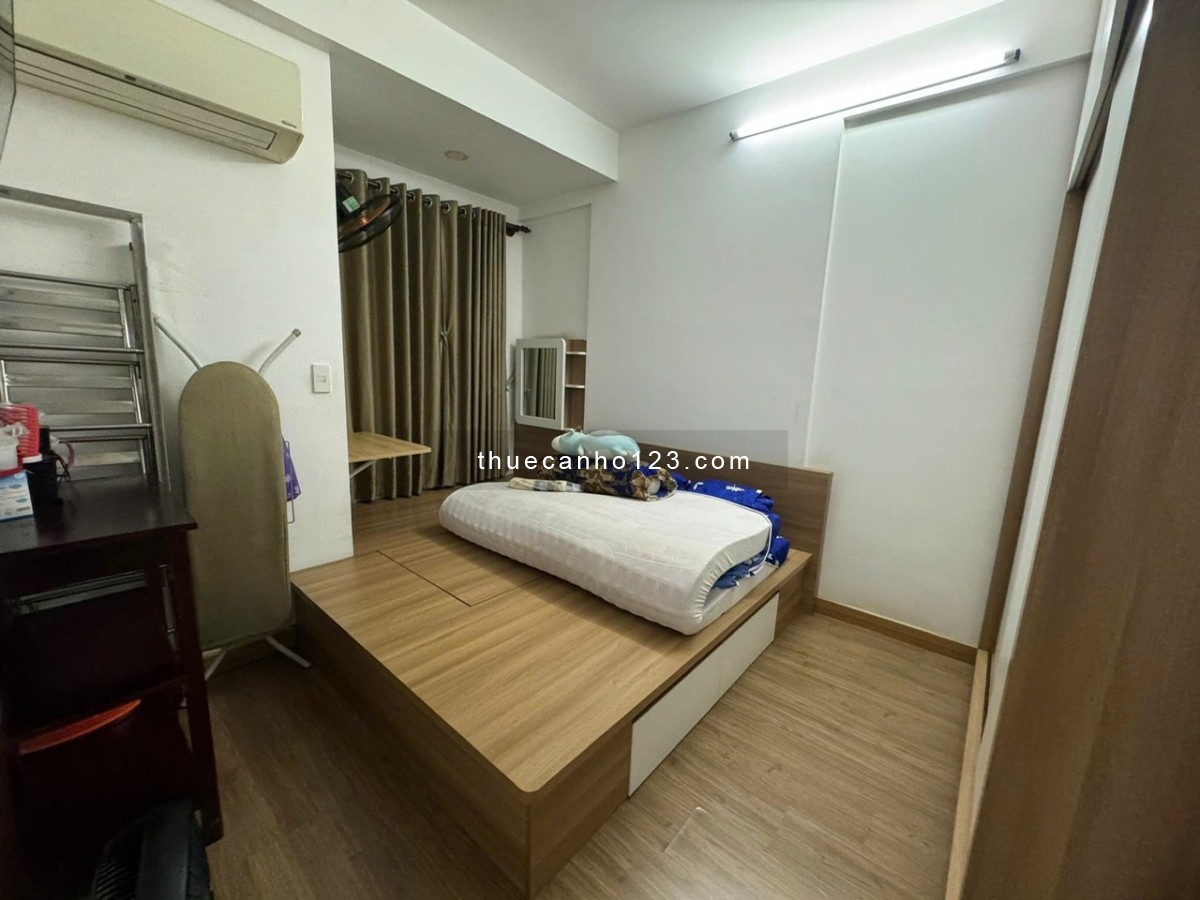 Cho thuê chung cư Trịnh Đình Thảo, Hoà Thạnh, TP: 60m2, 2p ngủ, nt 9tr/tháng