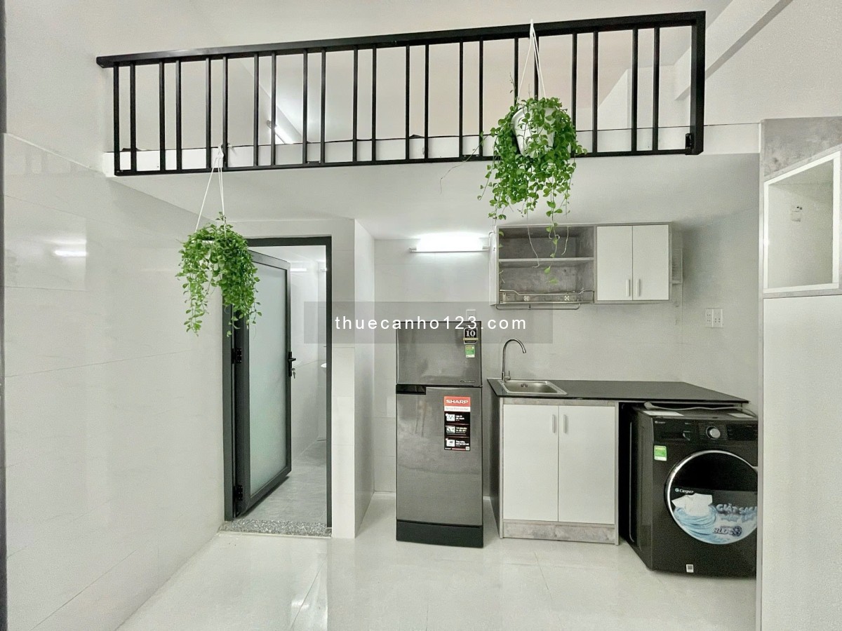 Cho Thuê Duplex - Full Nội Thất - Ban Công - Thang Máy - Vạn Kiếp, Bình Thạnh Gần Chợ Bà Chiểu