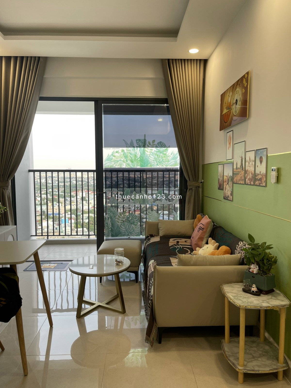 CHO THUÊ THE RIVANA 1PN FULL NT ĐẸP VIEW LM81 GIÁ CHỈ 8TR/TH - NHÀ ĐẸP CHỈ XÁCH VALI VÀO Ở