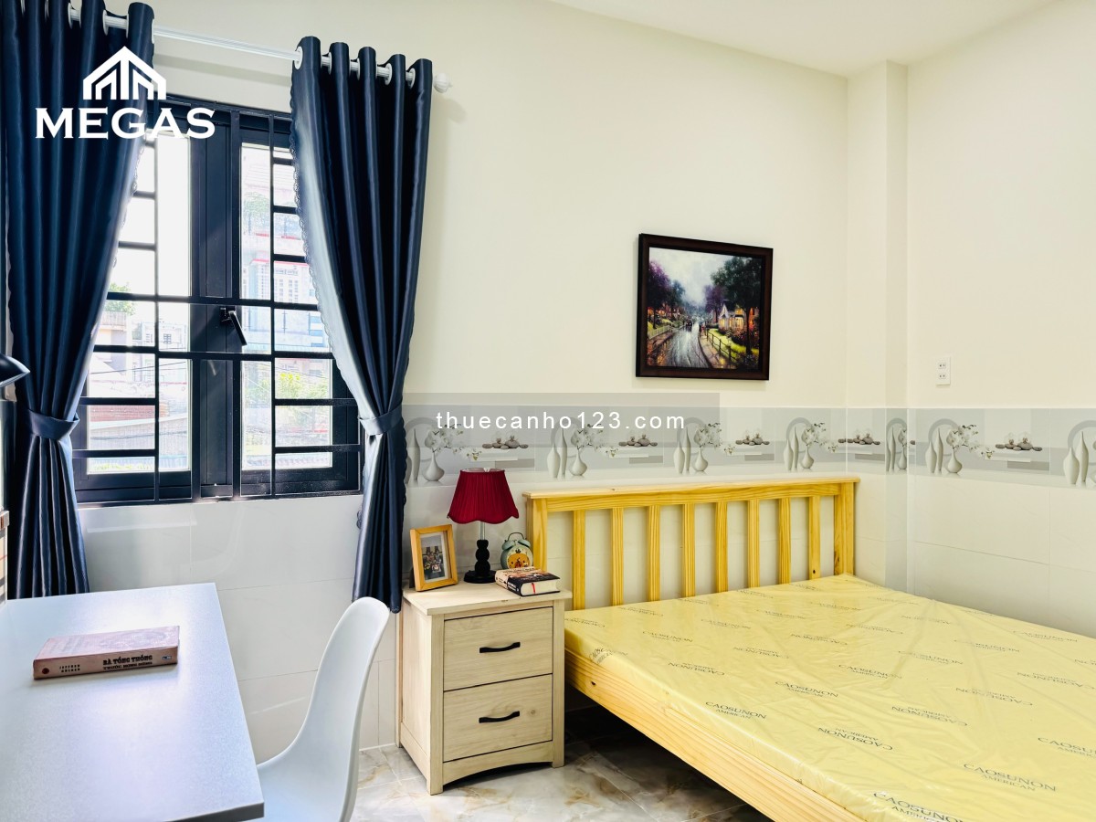 STUDIO NGAY PHAN HUY ÍCH - TRƯỜNG TRINH. DIỆN TÍCH RỘNG - ĐẦY ĐỦ NỘI THẤT - GIẢM 200K/THÁNG