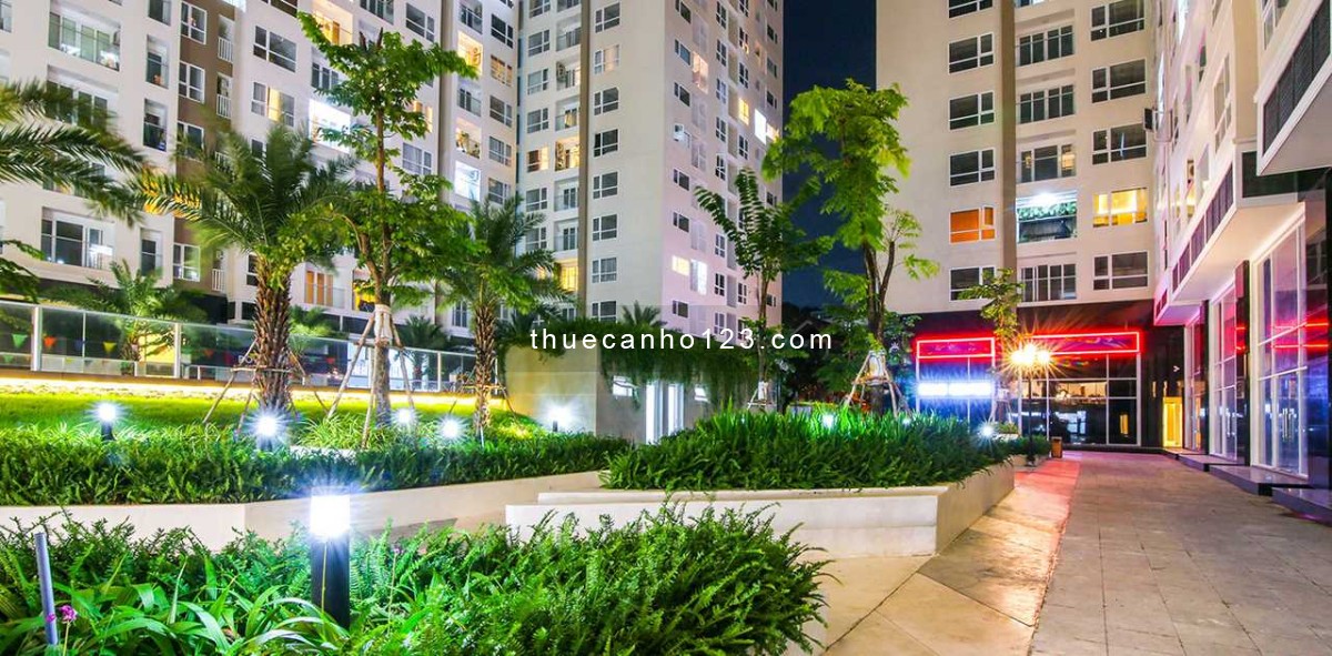 CHO THUÊ CĂN 2PN 80M2 FULL NỘI THẤT, TẦNG CAO THOÁNG MÁT - SKY CENTER PHỔ QUANG