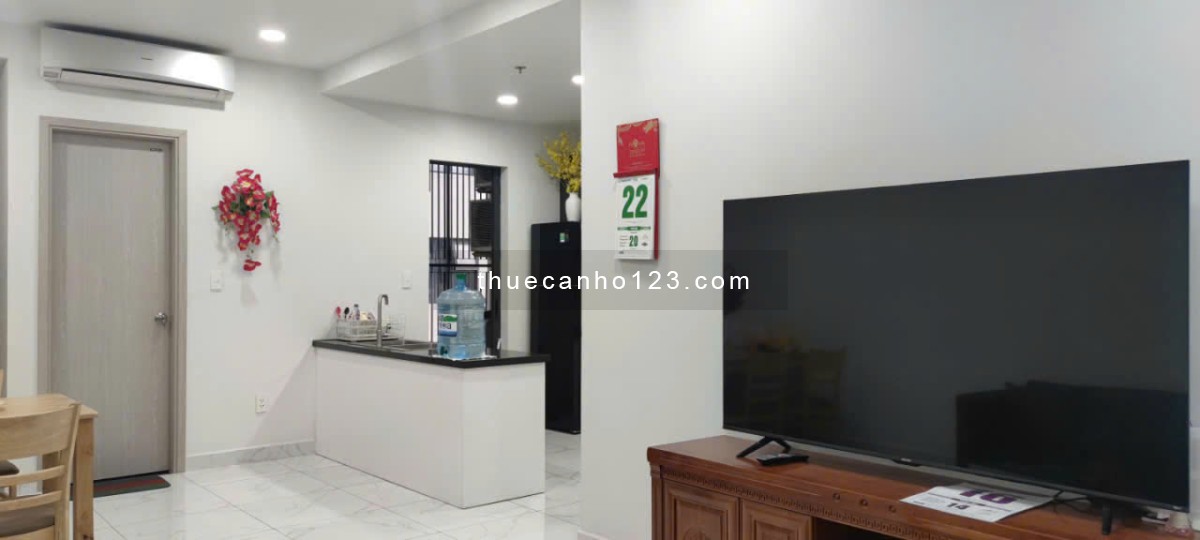 Căn hộ 3PN nội thất mới đẹp sang trọng tại Charm City cho thuê 9.5tr, view hồ bơi